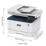 Imprimante multifonction Xerox® B315 entière et dimensions